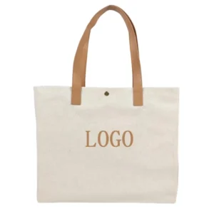 Quality Fashion Handle Shopping Cotton Canvas Bags Plain Printed Korean Tote Bag Corduroy