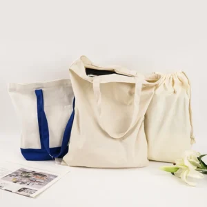 Eco-conscious Customizable Recyclable Canvas Tote Bag-reliable Shopping Bag for Daily Essentials