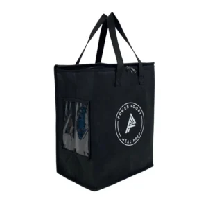 Portable Insulated Cooler Bag with Zipper