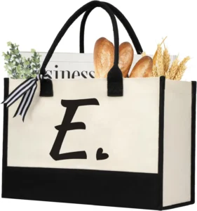 Personalized Canvas Tote Bag