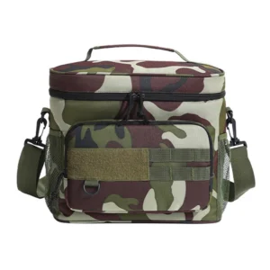 Outdoor Camping Camouflage Waterproof Peva Insulated Cooler Bag Large Capacity Camo Keep Cool Insulation Picnic