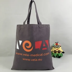 High Quality Printed Canvas Tote Bag Waxed Outdoor Shopping with Logo