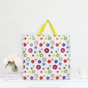 Eco-friendly Reusable Shopping Bags with Zipper