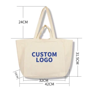 Classic Chic Versatile Eco Friendly Waterproof Non Woven Tote Bag Large Opening for Books School Supplies Daily Use Shopping