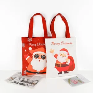 Logo Oz Reusable Canvas Tote Bag Christmas Grocery Cotton Shopping Bags for Daily Life