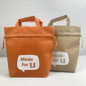Mini Canvas Drawstring Bags