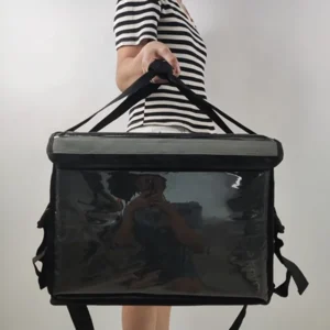 Customized Logo Cool Bag Insulated Thermal Cooler Food Delivery