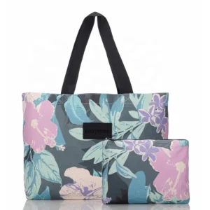Waterproof Washable Durable Dupont Paper Tyvek Zipper Bag Tote Bags with Pouch