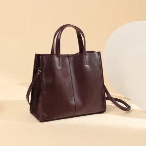 Genuine Leather Waterproof Crossbody Bag