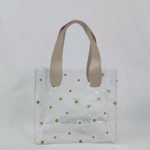 Clear Pvc Beach Tote Bag with Zipper