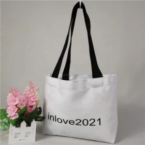 Embroidered Garment Canvas Laundry Bag Digital Printleather Small Plastic Blank Metal Zipper Cosmetic Bags