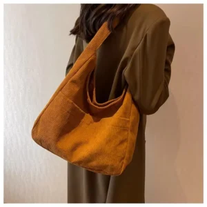High Quality Large Capacity Shoulder Bag Shopping Tote with Pocket