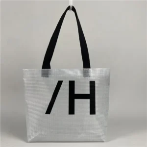 Clear Pvc Zipper Beach Tote Bag