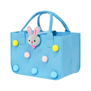 Customized Eco Friendly Fashion Reusable Felt Cartoon Shopping Bag Handbag Tote Cute Gift for Girls