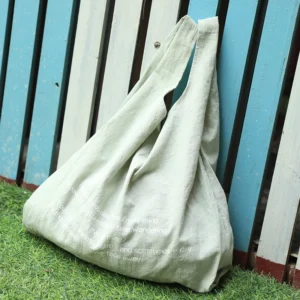 Design Simplicity Large Canvas Cotton Linen Tote Bag for Daily Life