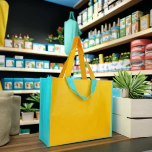 Eco-friendly Recyclable Durable Customized Supermarket Bags Shopping Reusable with Printed