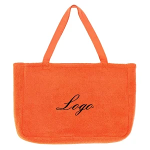 Women's Cotton Terry Cloth Beach Tote