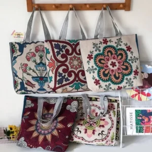 Customizable Canvas Tote Bag