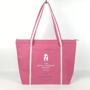 Insulated Reusable Tote Bag with Zipper