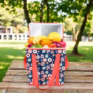 High Quality Logo Thermal Insulated Lunch Cooler Bag for Outdoor Picnics and Food Delivery
