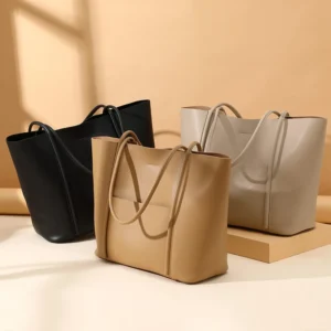 Retro Genuine Leather Women's Tote Bag