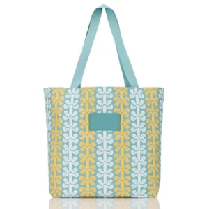 Reversible Tyvek Flower Tote Bag