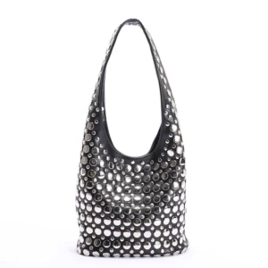 Vintage Studded Rivet Shoulder Bag