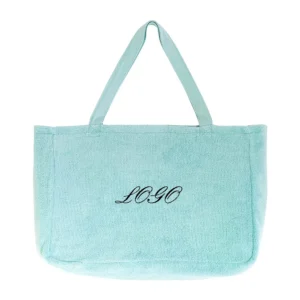 Collection Terry Cloth Handbags Towel Fabric Beach Bag Towelling