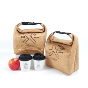 Insulated Waterproof Dupont Paper Lunch Bag