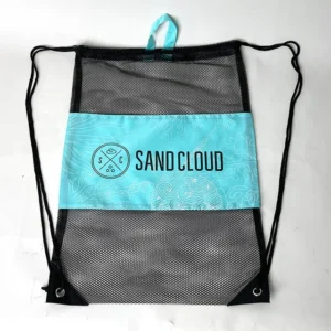 Unisex Recycled Nylon Drawstring Backpack