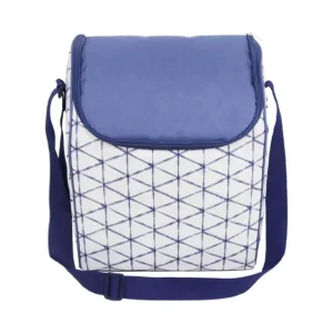 Printed Polyester Large Cooler Food Thermal Insulated Delivery Bag for Grocery Shopping