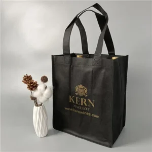 Bottle Wine Carrier Tote Bag in Box Packing Bags for Sublimation Glass