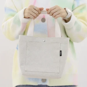 Printed Eco-friendly Durable Cotton Canvas Tote Bag Reusable Shopper for Daily Life with Personalized Logo