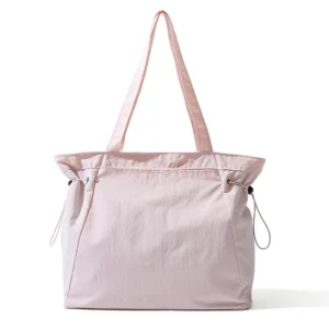 Yoga Leisure Sports Women's Shoulder Bags Trendy 18l Women Bag Nylon Drawstring Handbag Tote