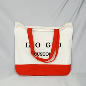 Customizable Reusable Shopping Bag Polyester Folding Practical Handbag with Large Capacity for Fasion People