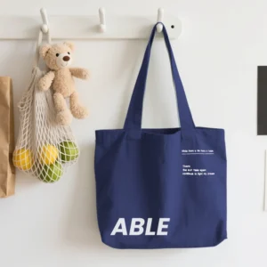 Casual Simple Shoulder Bag Waterproof and Durable Canvas Tote