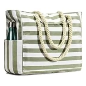 Canvas Beach Tote Bag