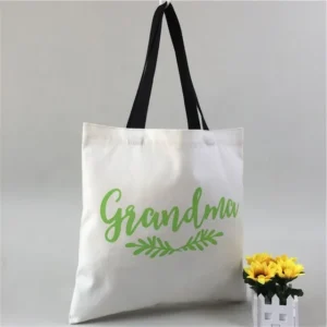 Eco Friendly Shopping Canvas Tote Printed Logo Sales Bags Cotton Bag