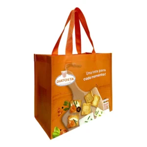 China -made Logo Handled Type Pp Non-woven Tote Bag Heat Transfer Cartoon Pattern Reusable Laminated Advertising