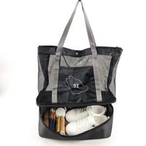 Logo Extra Large Mesh Tote Bag