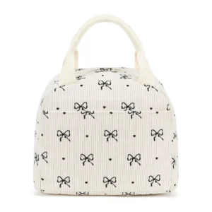 Fashion Bowknot Insulated Lunch Bag