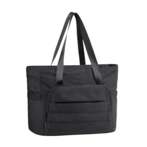 Customize Foldable Blank Nylon Tote Bag Waterproof Design Stylish Canvas with Zipper Daily Essentials
