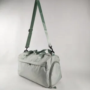 Swimming Bags Adjustable Pink Travel Duffel Sports Tote Gym Bag Shoulder Polyester for Women
