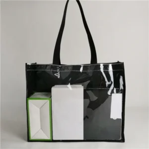 Transparent Pvc Cosmetic Tote Bag
